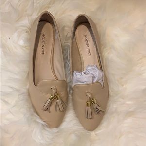 Tassel Gem Loafers Mocs